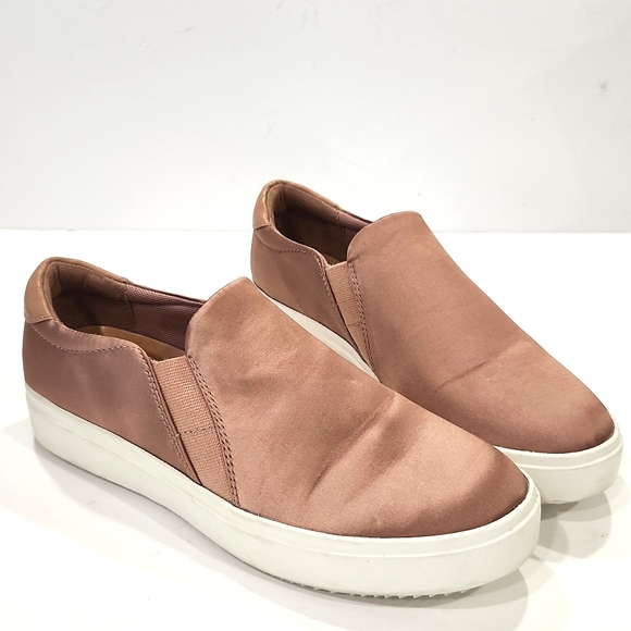 Dr. Scholl's Shoes - Dr. Scholls Leta Bouquet Rose Gold Slip On Sneaker Shoes Size 9.5M EUC